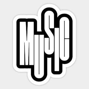 music logo Sticker